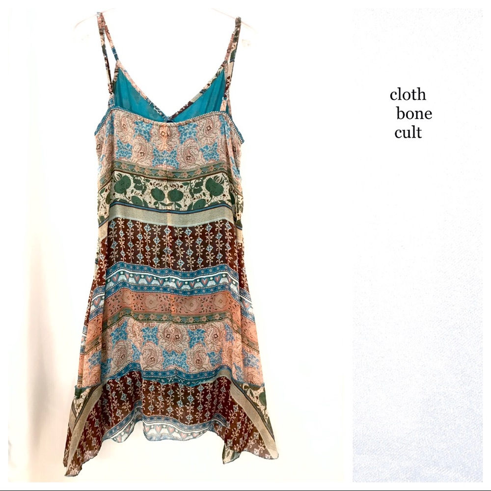 Light & Flowy Jewel-Tone Boho DRESS - Picture 2 of 8